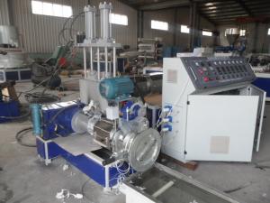 China 2 Stage Recycled Film Spaghetti Pellet Plastic Extrusion Machine factory