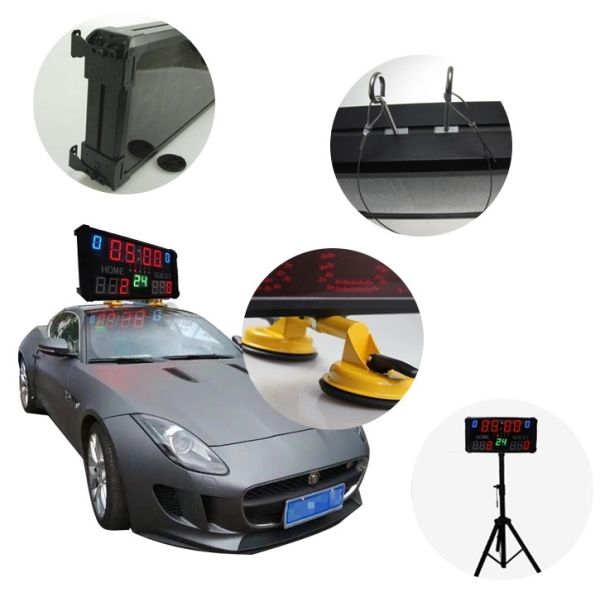 Interactive Mini Model Sportable Scoreboards Wireless Control For Football