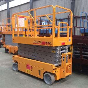 China 6m Self Propelled Aerial Work Platform Mobile Scissor Lift Operating Chassis on sale