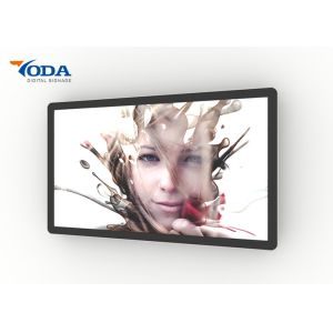 LCD Digital Advertising Display , Wall Mounted Interactive Touchscreen Display