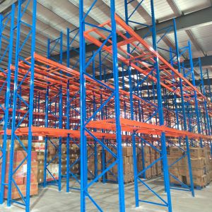 China Heavy Duty Assembled Warehouse Pallet Rack Store Shelf Large Capacity Selective Racking factory
