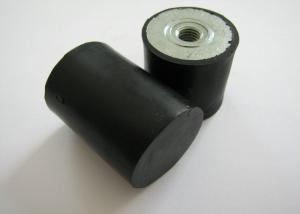 China Cylindrical SBR , IIR , IR Rubber Isolation Mounts Hardness 40 , 50 , 60 Shore A on sale
