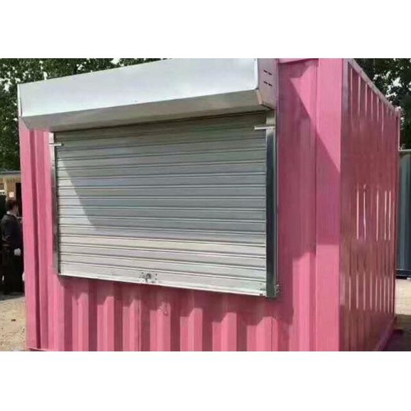 10ft Color Custom Made Curtain Tiny Shipping Container House