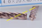 Long Flute Type Square High Speed Cutting Tools With 20 mm Cutting Length