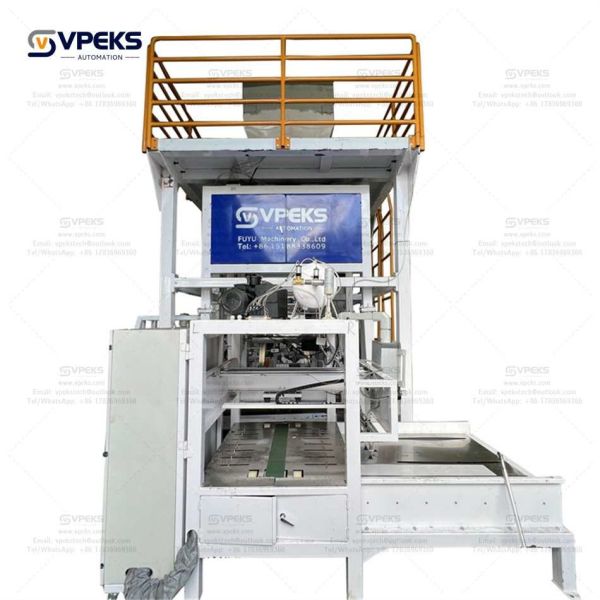 25kg Bagging Automatic Weighing And Packing Machine Pellet Feed Packaging Machine