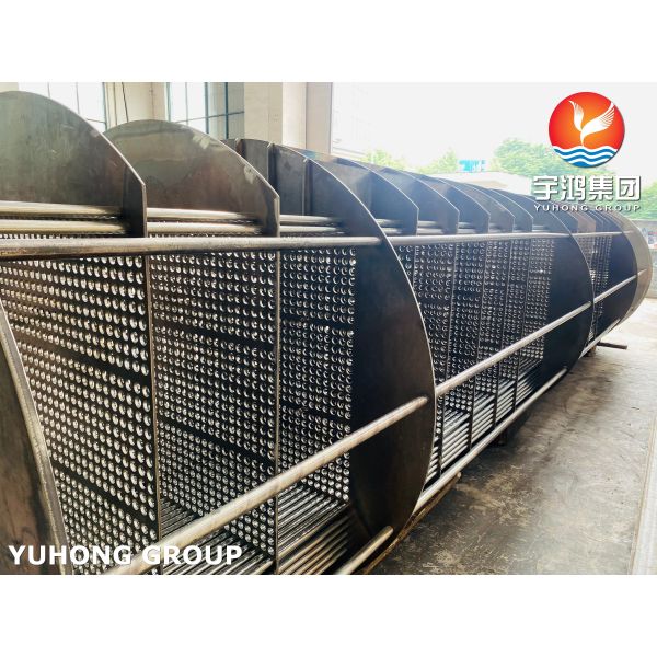 Shell And Tube Heat Exchanger API 660 ASME U Stamp For Petrochemical Industry Application