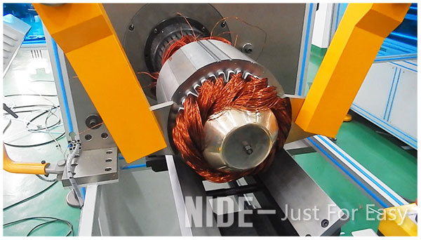 Automatic Horizontal Coil Inserting Machine With Wedge Feeding Mode , Controlled by PLC