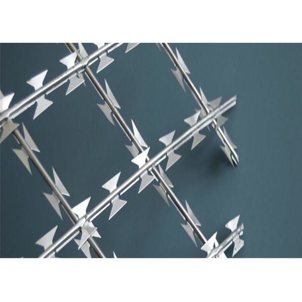 Welded razor wire mesh is Security fence