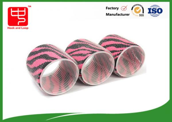 China Beautiful pattern  hair roller with aluminum core ,  rollers for long hair factory
