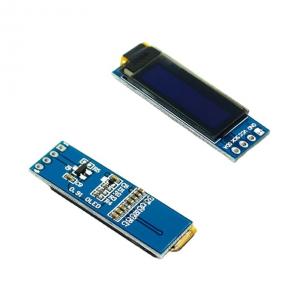 China Stock 0.91 inch 0.96 inch 1.3 inch blue white yellow green 4/6/7 pin IIC communication small OLED display module factory