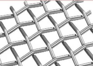 China Ss304 50 micron stainless steel crimped wire mesh square holes factory