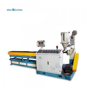 China Single Screw Shisha Corrugated Pipe Plastic Extruder Machine 500KG factory