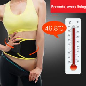 China Hot Slimming Shaper Sweat Sauna Waist Trimmer Back Brace Belt To Correct Posture,Material is SBR. size is 79cm*18cm factory
