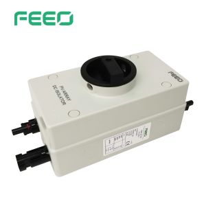 China High Breaking Capacity 1500V 16A DC Solar Isolator Switch on sale