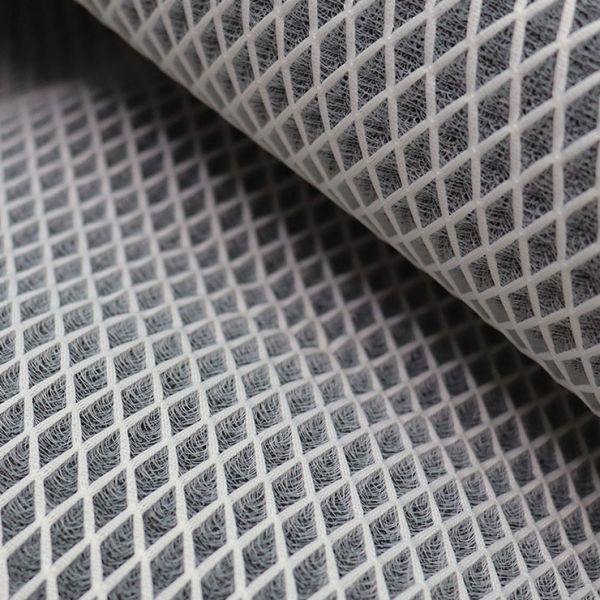 Black 2mm Spacer Mesh Fabric High Breathability Air Filter Mesh Fabric