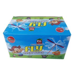 China Flyer Toy With Puzzle Fruity Cc Stick Powdered Sour Stick Candy on sale