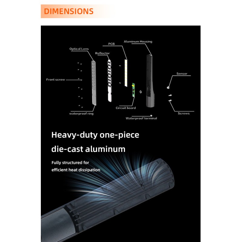 Outdoor Modern LED Street Light