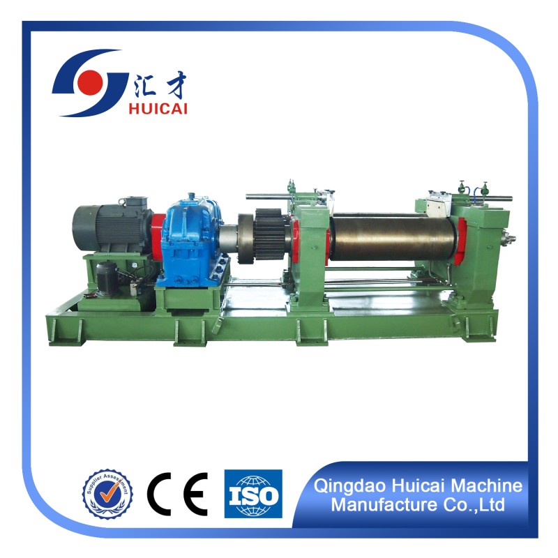 Hard-tooth Surface Gear Reducer Two Roll Mixer Rubber Mill for Consistent Blending