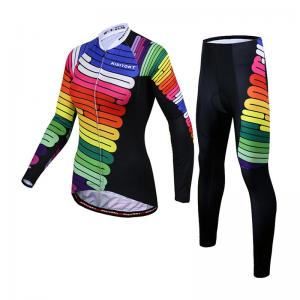 China breathable Womens Cycling Tights sport apparel XS-3XL with Lycra fabric on sale