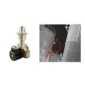 China High Sensitive MWIR Optical Gas Thermal Imaging Sensor Cooled 320x256 30μM on sale
