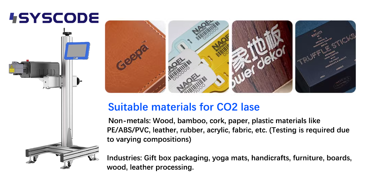 Industrial CO2 Laser Marker - For Multiple Non-Metal Materials