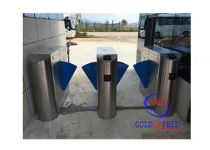 China Half Height Portable Security Turnstile Gate Lock 304 SS With Rfid Coins Acceptor factory