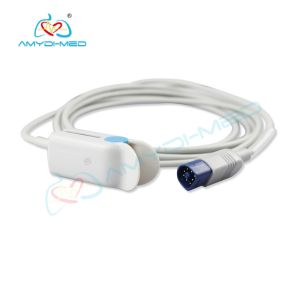 China TPU Pediatric 3 Meter Reusable Spo2 Sensor Finger Clip Type on sale
