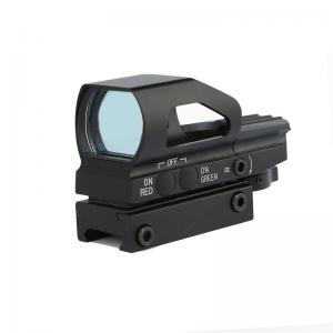 China 4 Reticle Sight Ratchet 1x23x34 Red Green Dot Scope With QD Picatinny Mount factory