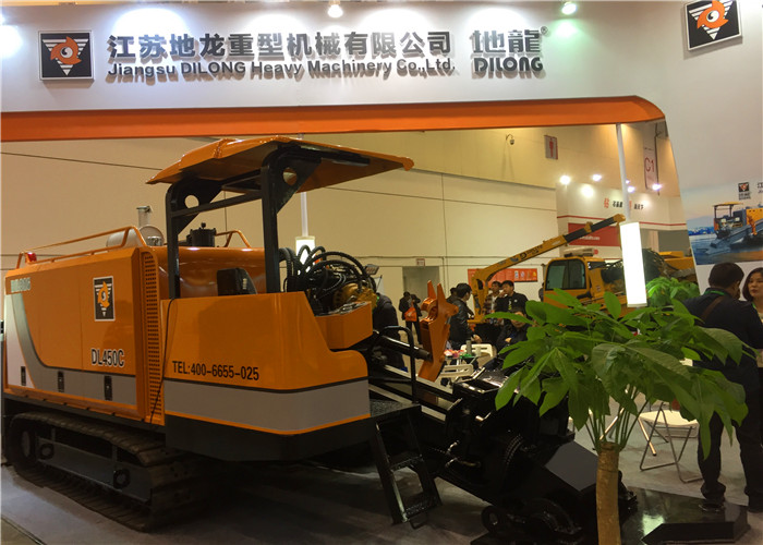 45 TON Horizontal Directional Drilling Rig Double Cylinder Push Pull System DILONG MACHINERY