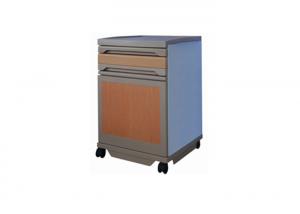 China Durable ABS Hospital Bedside Cabinet Medicine Storage Locker With Castors ( ALS - CB106) on sale