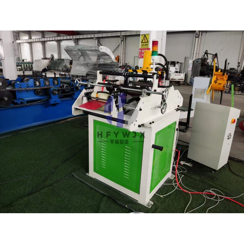 Hydraulic Shears Profile Roll Forming Machine PLC Controlled M shaped