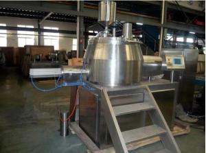 China High Shear Mixer Granulator , Pharmaceutical Rapid Mixer Granulator Machine factory