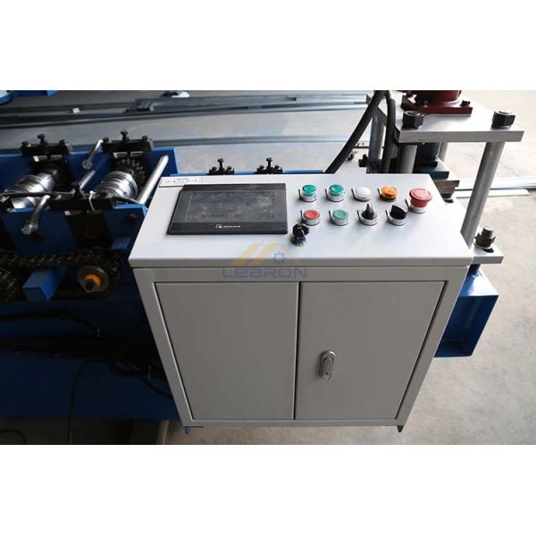 Durable Steel Door Frame Roll Forming Machine Quenched High Capacity 22m / Min