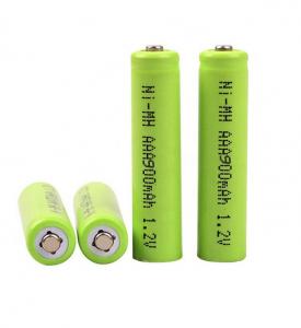 China UN38.3 1.2V AAA 900mAh NIMH Rechargeable Battery factory