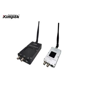China Powerful FM Wireless AV Transmitter And Receiver With BNC Input factory
