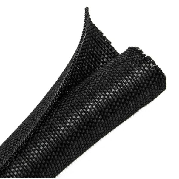 Heat Resistant Self Wrapping Split Braided Sleeving Halogen Free