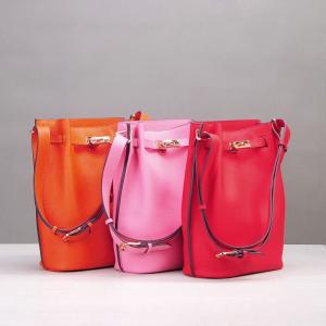 high quality women bucket bag fashion designer bags cow hide handbags famous brand handbags popular ladies bags