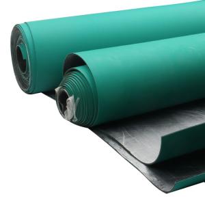 China 100cm X 90cm Green Rubber Mat , ESD Table Mat For Electronic Assembly factory