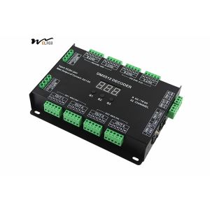 Customizable 32 Channel 96A RGBW DMX 512 LED Decoder Controller for Lighting