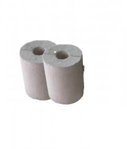 China Thermal Insulation Calcium Silicate Pipe Cover For Petrochemical Plant factory