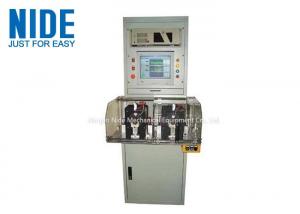 China Automatic Vacuum Cleaner Motor Test Equipment / Armature Testing Machine factory