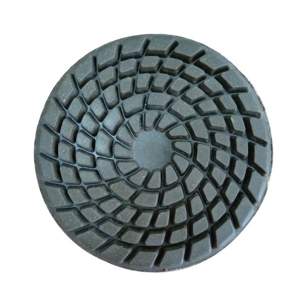 Small Cylindrical Resin Concrete Polishing Tools 4'' 100mm Round Flexible Type