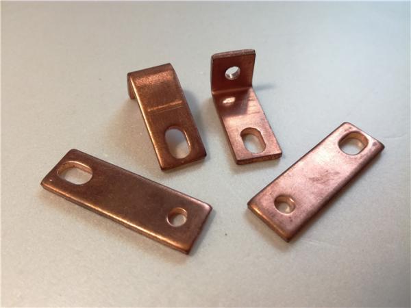 China Thick Bended Pure Copper Sheet Metal Bending Dies One Fixed Hole / Adjustable Hole factory