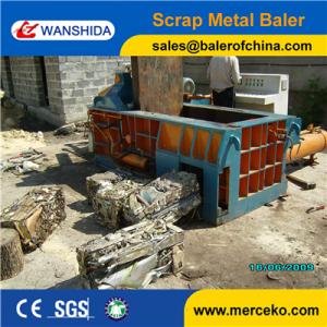 China Side push out automatic Scrap Metal Baling Press to compress waste stainless steel factory