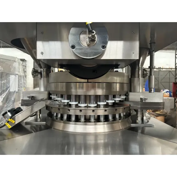 TIANHE 25mm Tablet Automatic Rotary Tablet Press Machine with Force Feeder Tooling