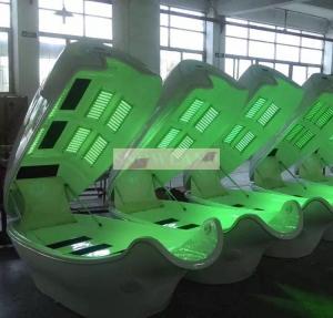 China LED light far infrared spa capsule for salon factory