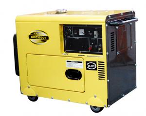 China Weatherproof Small Diesel Generators Low Fuel Consumption With Air Cooled Petrol Engines factory