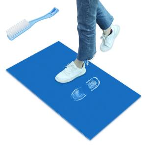 China Sole Dust Removal Reusable Sticky Mat For Home Office Warehouse on sale