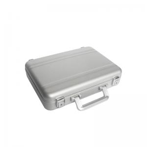 China High Quality Aluminum Gun Case Carry Pistol With Foam Silver factory