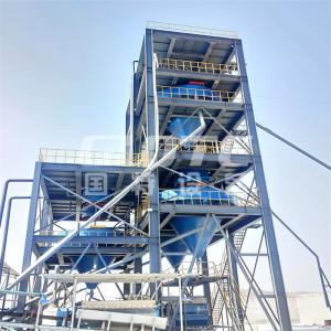 China Quartz Stone Glass Sand Making Machine Production Line with Stainless Steel Material factory